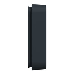 Cadre 3 postes horizontal encastré Mureva Styl MUR34109 gris 