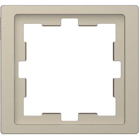 Cadre de finition D-Life MTN4010-6533 blanc sable 1 poste