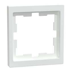 Cadre de finition D-Life MTN4010-6535 blanc lotus 1 poste