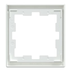 Cadre de finition D-Life MTN4010-6535 blanc lotus 1 poste