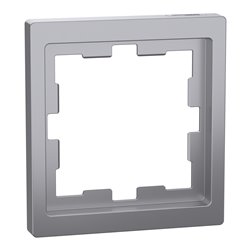 Cadre de finition D-Life MTN4010-6536 acier 1 poste