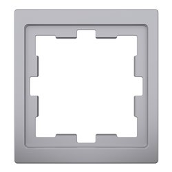 Cadre de finition D-Life MTN4010-6536 acier 1 poste