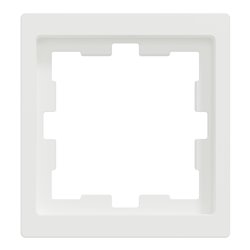 Cadre de finition D-Life MTN4010-6537 blanc nordic mat 1 poste