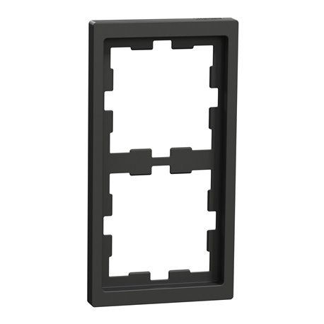 Cadre de finition D-Life MTN4020-6534 anthracite 2 postes