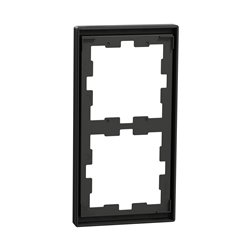 Cadre de finition D-Life MTN4020-6534 anthracite 2 postes