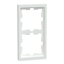 Cadre de finition D-Life MTN4020-6535 blanc lotus 2 postes