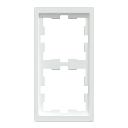 Cadre de finition D-Life MTN4020-6535 blanc lotus 2 postes