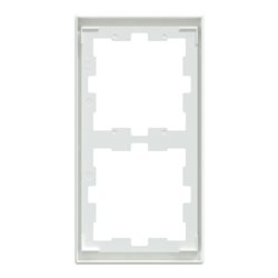 Cadre de finition D-Life MTN4020-6535 blanc lotus 2 postes