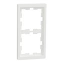 Cadre de finition D-Life MTN4020-6537 blanc nordic mat 2 postes