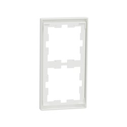Cadre de finition D-Life MTN4020-6537 blanc nordic mat 2 postes