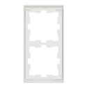 Cadre de finition D-Life MTN4020-6537 blanc nordic mat 2 postes