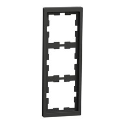 Cadre de finition D-Life MTN4030-6534 anthracite 3 postes