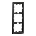 Cadre de finition D-Life MTN4030-6534 anthracite 3 postes