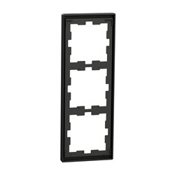 Cadre de finition D-Life MTN4030-6534 anthracite 3 postes