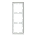 Cadre de finition D-Life MTN4030-6535 blanc lotus 3 postes