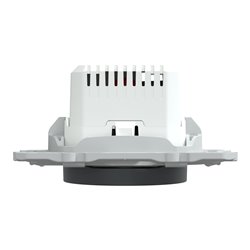 Variateur poussoir Wiser Ovalis S340522W 2 fils zigbee anthracite