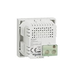 Wifi répéteur 300Mb/s 2.4 GHz bornier vis Unica NU360518 Blanc 2 modules mécanisme seul