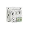 Wifi répéteur 300Mb/s 2.4 GHz bornier vis Unica NU360518 Blanc 2 modules mécanisme seul