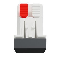 Va-et-vient lumineux témoin 10A connexion rapide Unica NU310354S anthracite 1 module mécanisme seul
