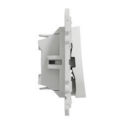 Va-et-vient lumineux ou témoin 10A LED orange 1,5mA Odace  S520263 Blanc 