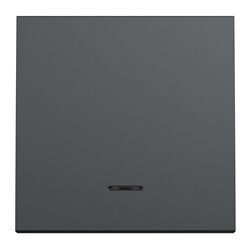 Va-et-vient lum témoin 10A connexion rapide Unica NU320354S anthracite 2 modules mécansime seul