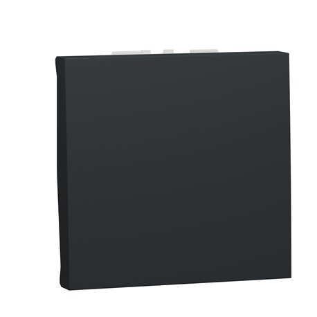Va-et-vient 16A bornier à vis Unica NU326354 anthracite 2 modules mécansime seul Va-et-vient 16A bornier à vis Unica NU326354 anthracite 2 modules mécansime seul