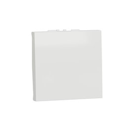 Va-et-vient 16A bornier à vis Unica NU326318 Blanc 2 modules mécanisme seul