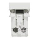Va-et-vient 16A bornier à vis Unica NU316318 Blanc 1 module mécanisme seul