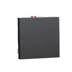 Va-et-vient 10A connexion rapide Unica NU320354 anthracite 2 modules mécansime seul