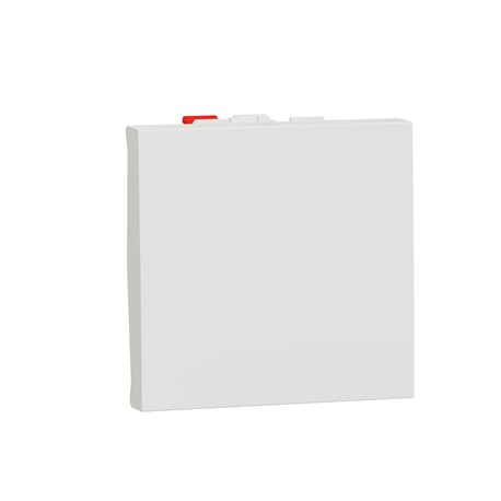 Va-et-vient 10A connexion rapide Unica NU320320 Blanc antibactérien 2 modules mécanisme seul Va-et-vient 10A connexion rapide Unica NU320320 Blanc antibactérien 2 modules mécanisme seul
