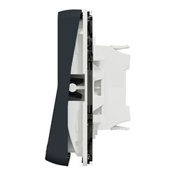 Va et vient Mureva Styl MUR37021 composable connexion auto gris