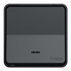 Va et vient lumineux LED Mureva Styl MUR35024 connexion auto gris