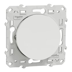 Va -et -vient 10 A à vis 230 A 1 50/60Hz 4O Odace S520204 Blanc 
