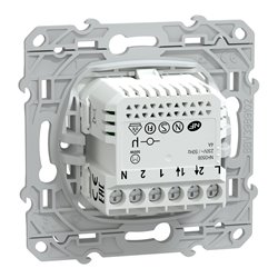 Interrupteur volet-roulant Wiser Ovalis S320567W 4 A zigbee blanc