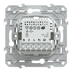 Interrupteur volet-roulant Wiser Ovalis S320567W 4 A zigbee blanc