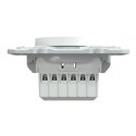 Interrupteur volet-roulant Wiser Ovalis S320567W 4 A zigbee blanc