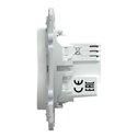 Interrupteur volet-roulant Wiser Ovalis S320567W 4 A zigbee blanc