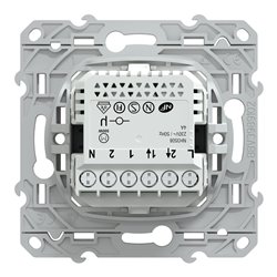 Interrupteur volet-roulant Wiser Ovalis S340567W 4 A zigbee anthracite