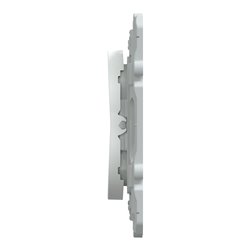Interrupteur centralisé sans fil Wiser Ovalis S320531 2 ou 4 BP blanc