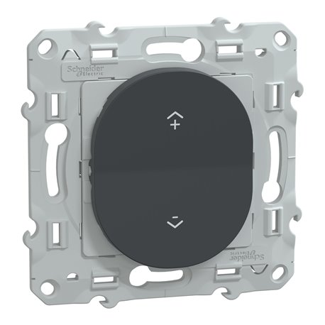 Interrupteur centralisé sans fil Wiser Ovalis S340531 2 ou 4 BP anthracite Interrupteur centralisé sans fil Wiser Ovalis S340531 2 ou 4 BP anthracite