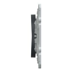 Interrupteur centralisé sans fil Wiser Ovalis S340531 2 ou 4 BP anthracite