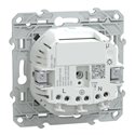 Prise 2P+T conectée Wiser Ovalis S340559 16 A zigbee anthracite