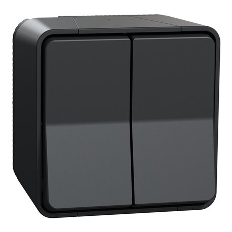 Double va et vient Mureva Styl MUR35022 connexion auto gris