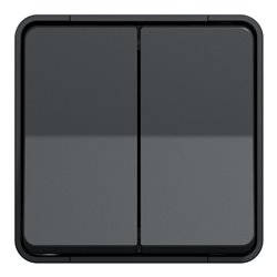 Double va et vient Mureva Styl MUR35022 connexion auto gris