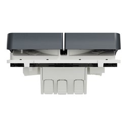 Double va et vient Mureva Styl MUR35019 composable connexion auto gris