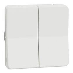 Double va et vient Mureva Styl MUR39022 composable blanc