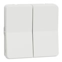 Double va et vient Mureva Styl MUR39022 composable blanc