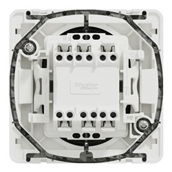 Double va et vient Mureva Styl MUR39022 composable blanc