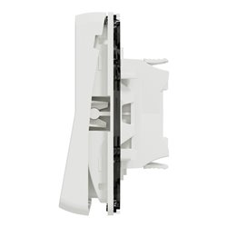 Double va et vient Mureva Styl MUR39022 composable blanc
