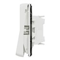 Double va et vient Mureva Styl MUR39022 composable blanc